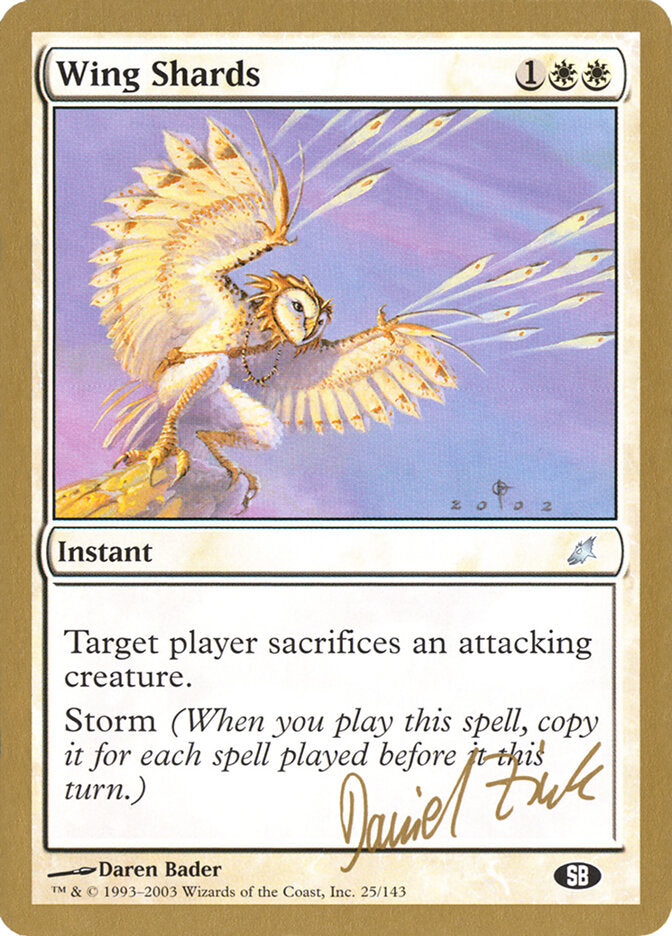 Wing Shards - 2003 Daniel Zink (SCG) (SB)
