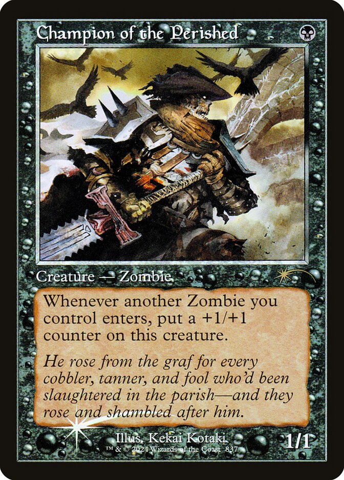 Champion of the Perished (Retro Frame)