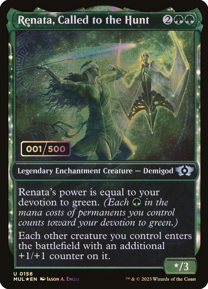 Renata, Called to the Hunt (Serial Numbered)