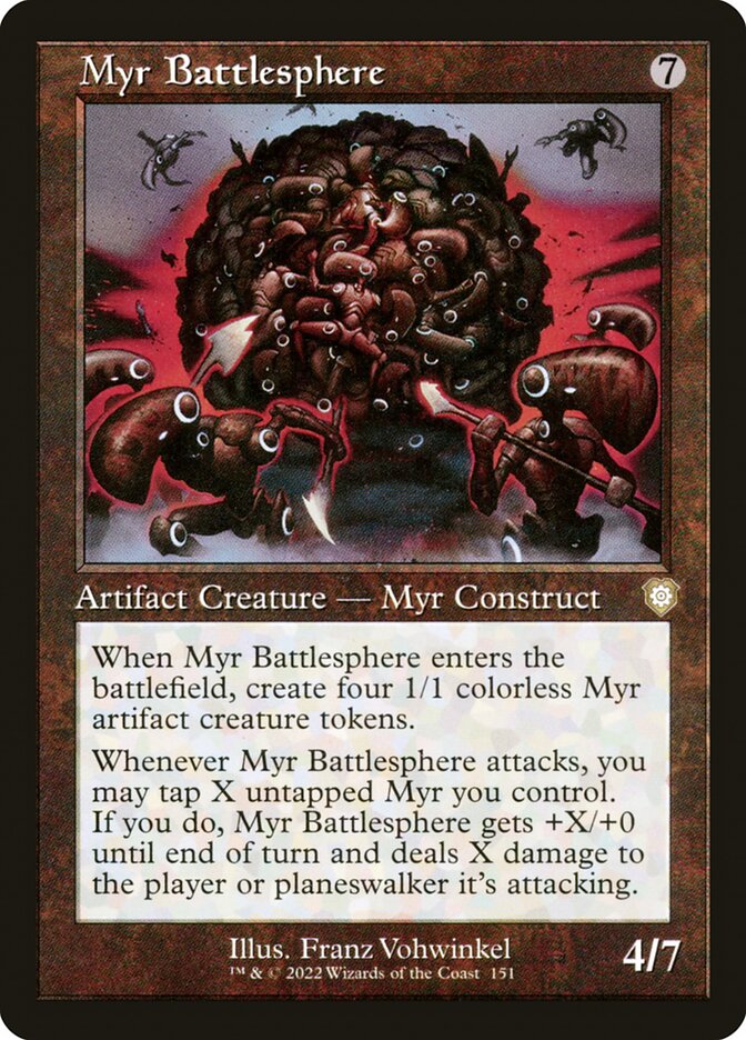 Myr Battlesphere (Retro Frame)