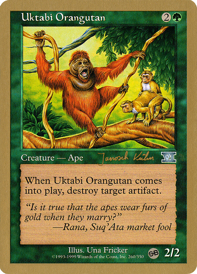 Uktabi Orangutan - 2000 Janosch Kuhn (6ED) (SB)