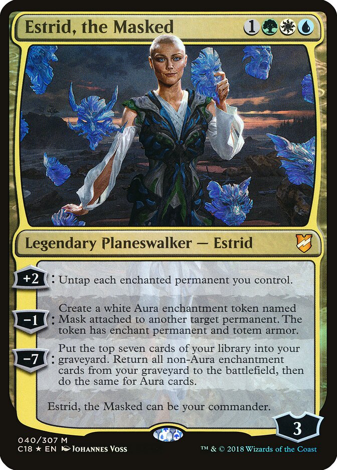 Estrid, the Masked (Commander 2018)