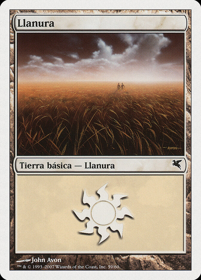 Plains (Spanish) - "Llanura" (J59)