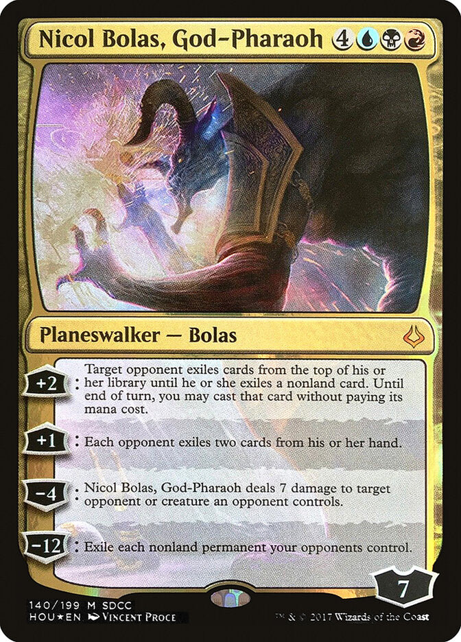 Nicol Bolas, God-Pharaoh (SDCC 2017 Exclusive)