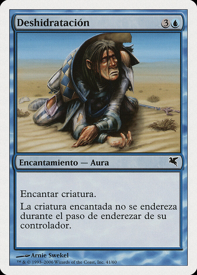 Dehydration (Spanish) - "Deshidratación"