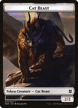 Cat Beast Token - Magic: The Gathering