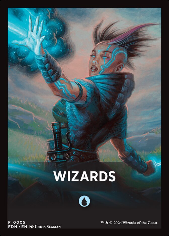 Wizards Theme Card