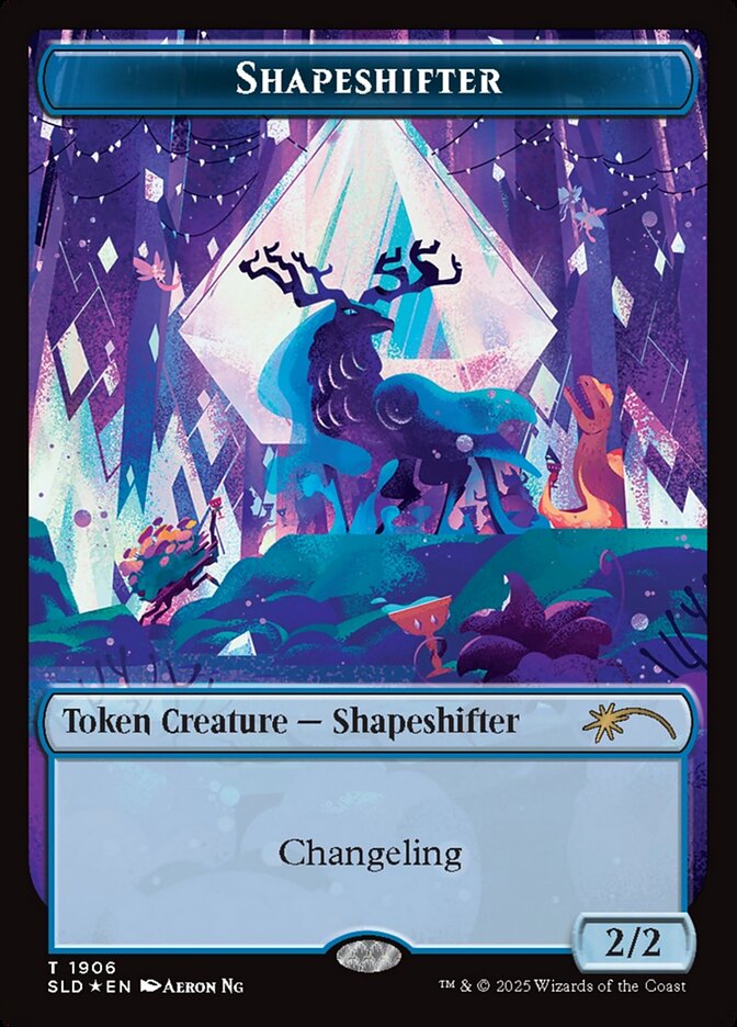 Shapeshifter Token (1906) (Double Rainbow Foil)