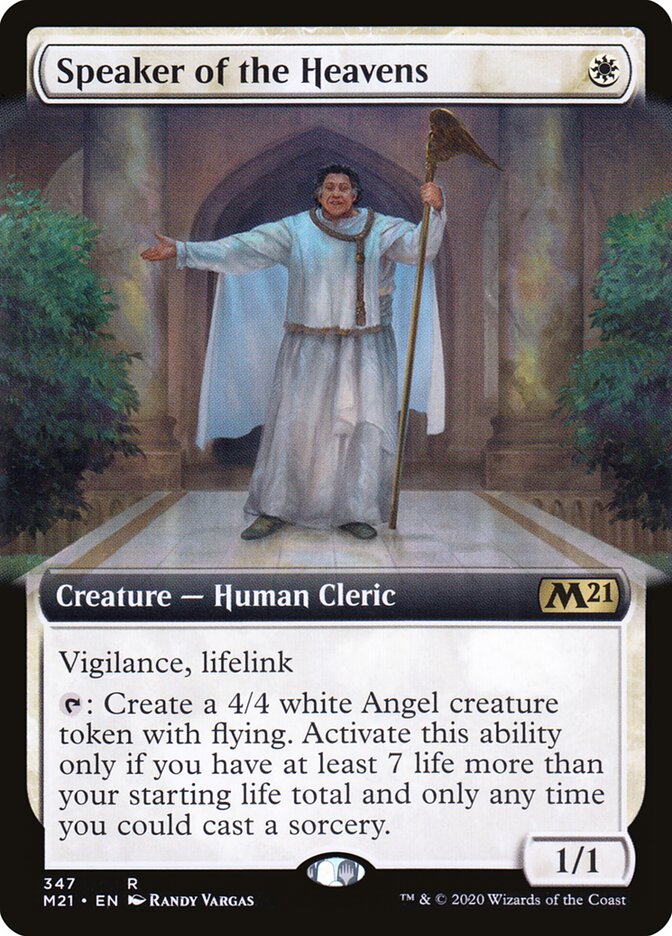 Speaker of the Heavens (Extended Art)