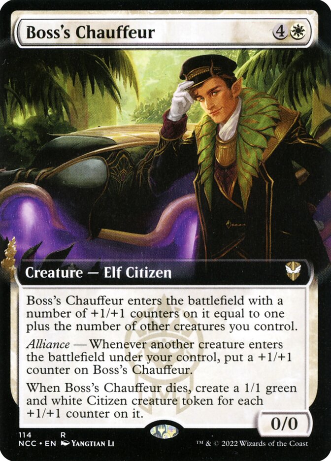 Boss's Chauffeur (Extended Art)