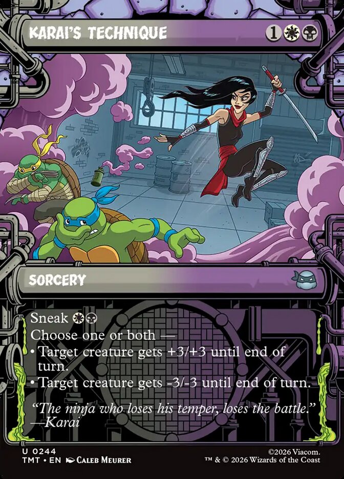 Karai's Technique (Showcase)