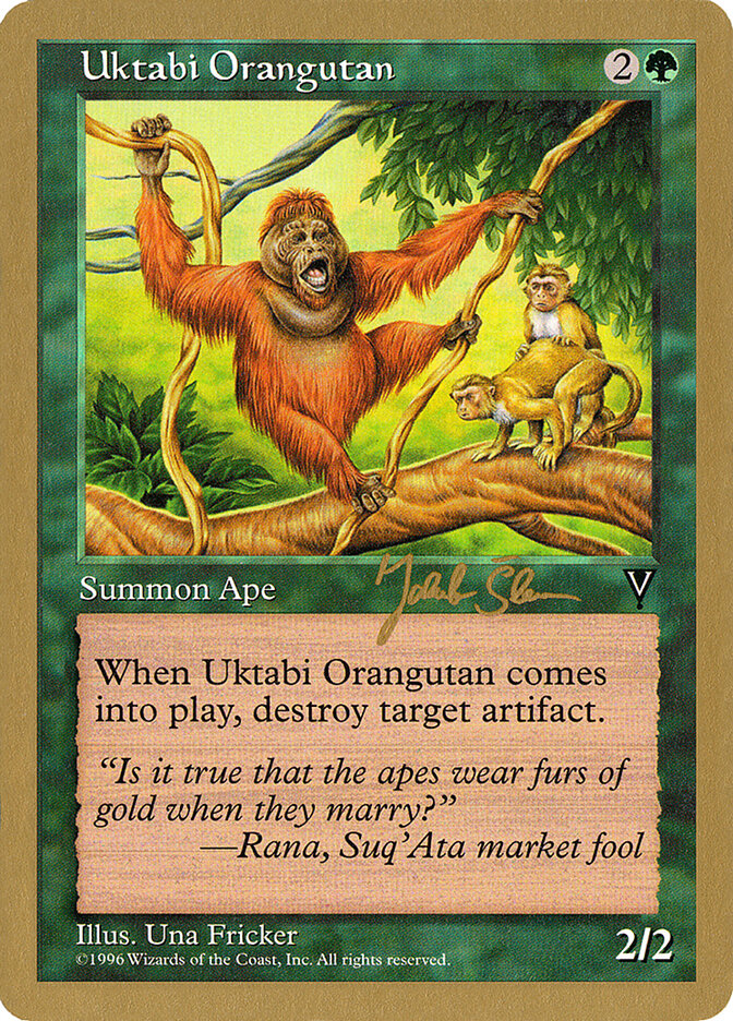 Uktabi Orangutan - 1997 Jakub Slemr (VIS)