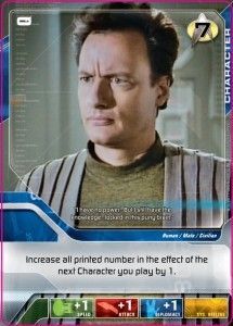 Star Trek Deck Building Game: Human Q Promo