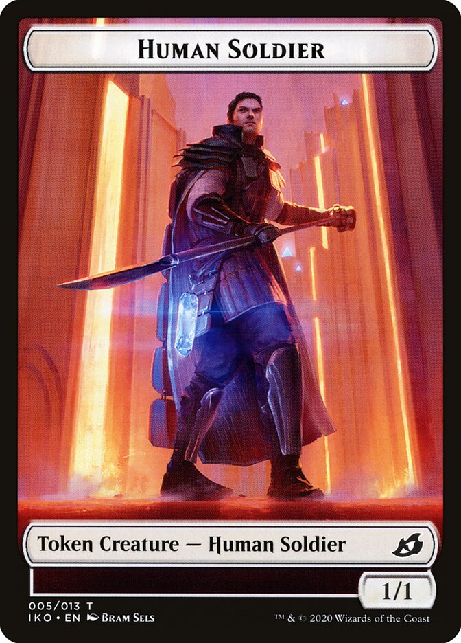 Human Soldier Token (005)