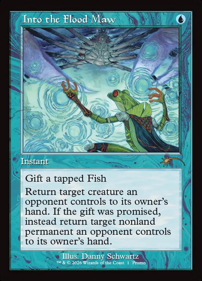 Into the Flood Maw (Retro Frame)