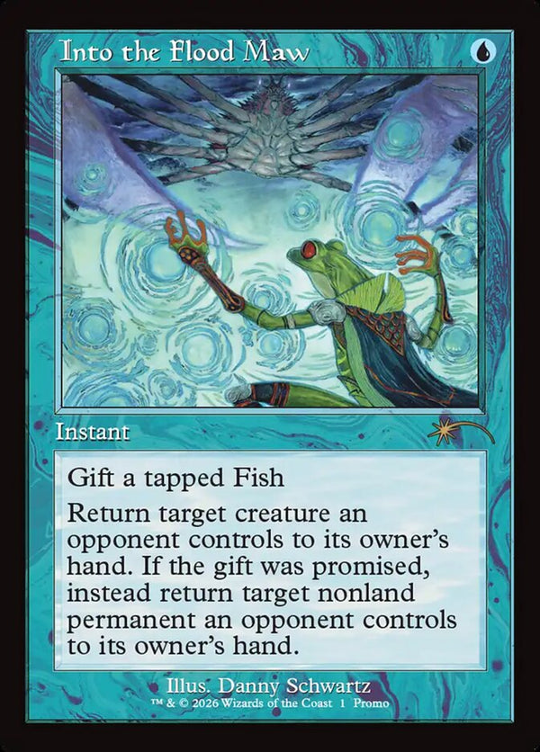 Into the Flood Maw (Retro Frame) - Magic: The Gathering
