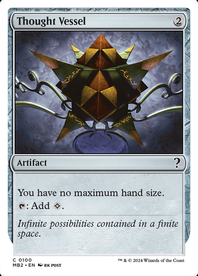 Thought Vessel (White Border)