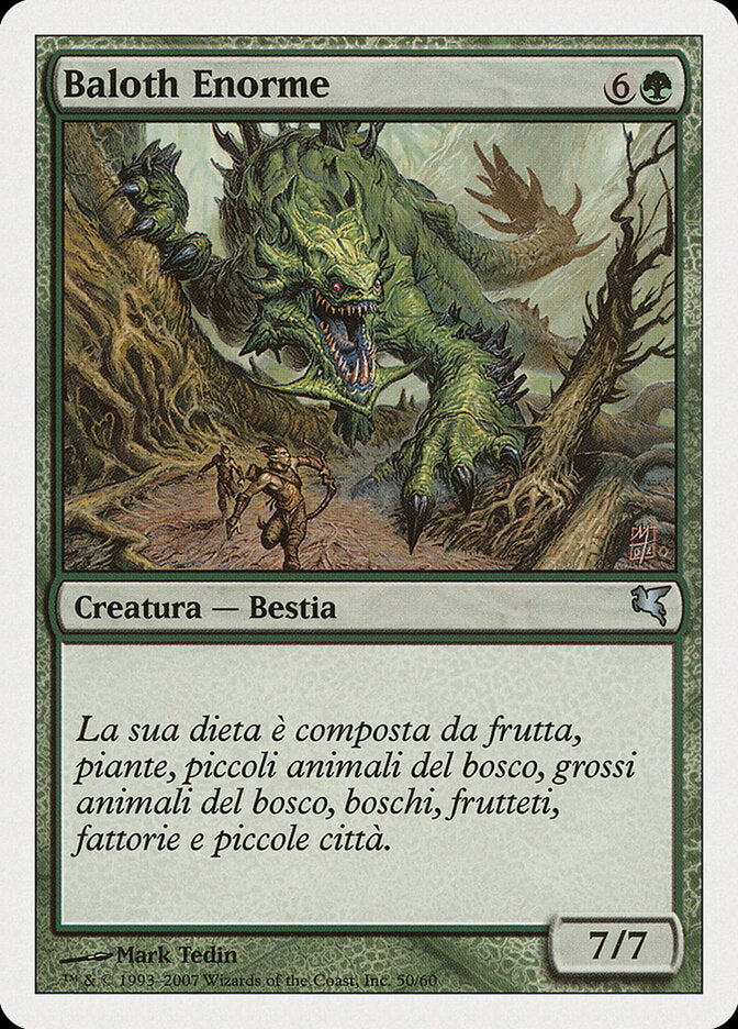 Enormous Baloth (Italian) - "Baloth Enorme" (K50)