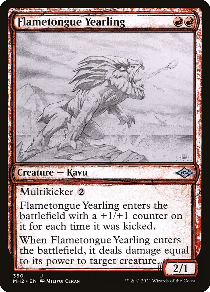 Flametongue Yearling (Showcase)