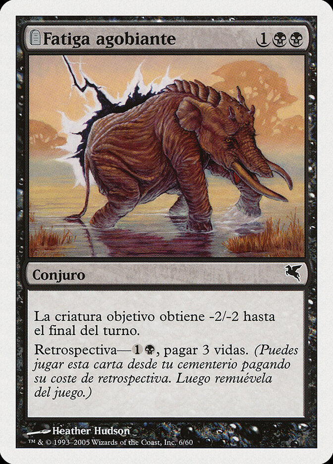 Crippling Fatigue (Italian) - "Fatica Storpiante" (A6)