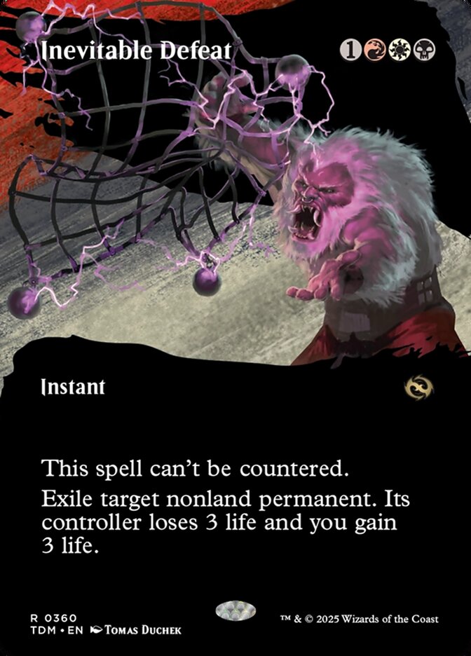 Inevitable Defeat (Borderless)