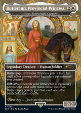 Buttercup, Provincial Princess - Sisay, Weatherlight Captain - Magic: The Gathering