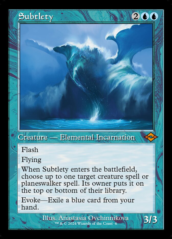 Subtlety (Retro Frame)