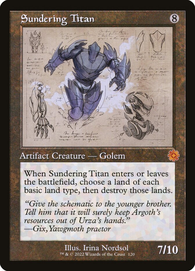 Sundering Titan (Schematic)