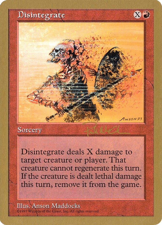 Disintegrate - 1997 Paul McCabe (5ED)