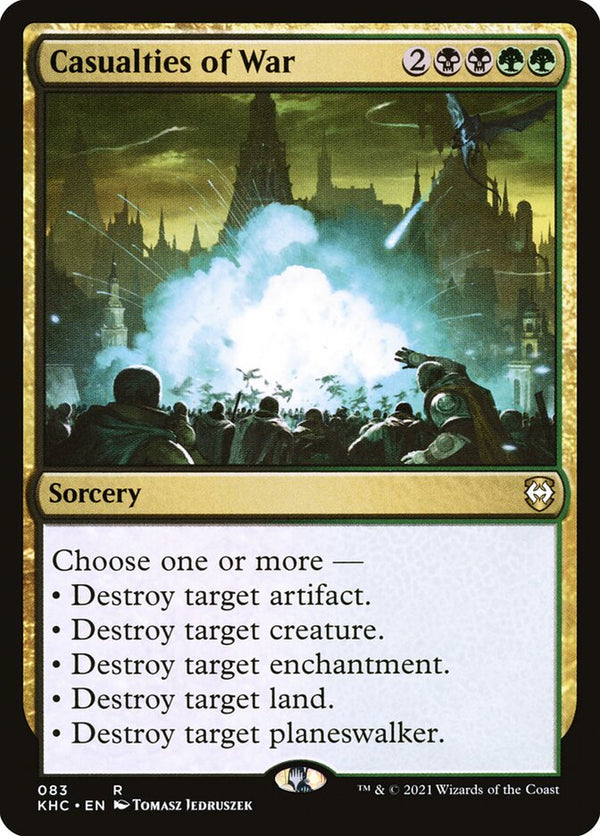 Casualties of War - Magic: The Gathering