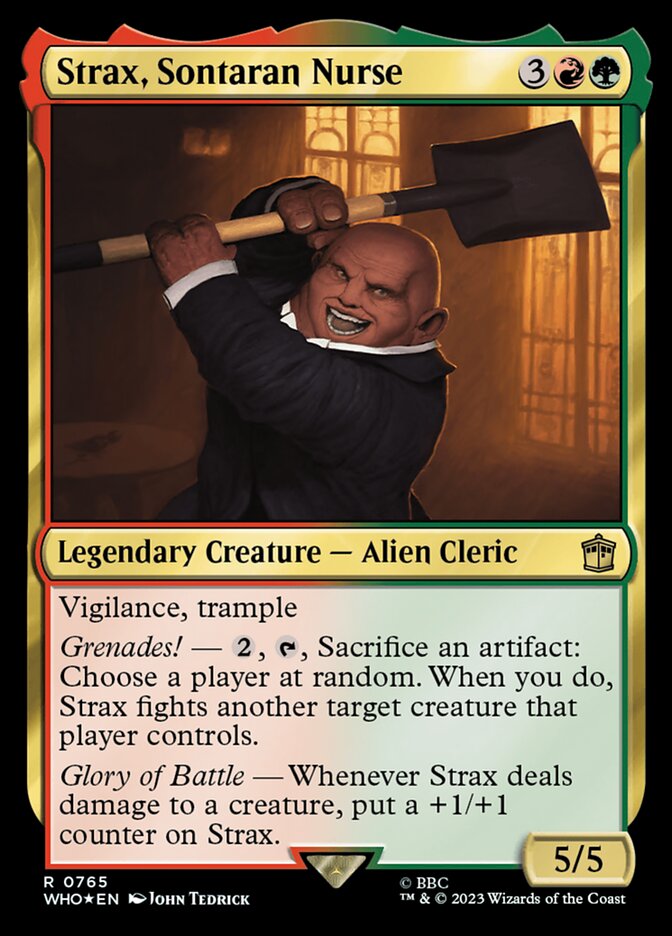 Strax, Sontaran Nurse (Surge Foil)