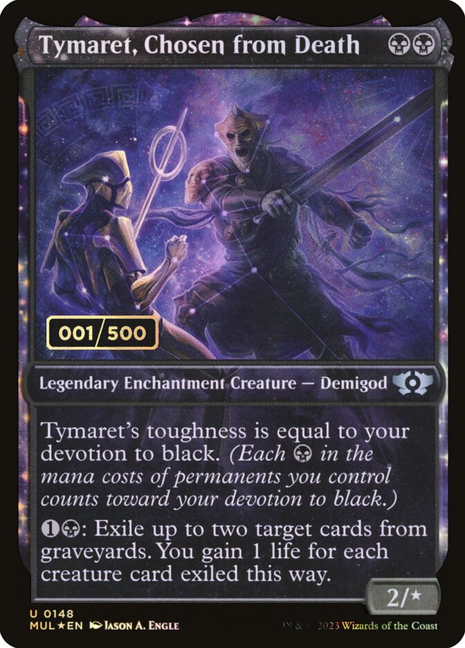 Tymaret, Chosen from Death (Serial Numbered)