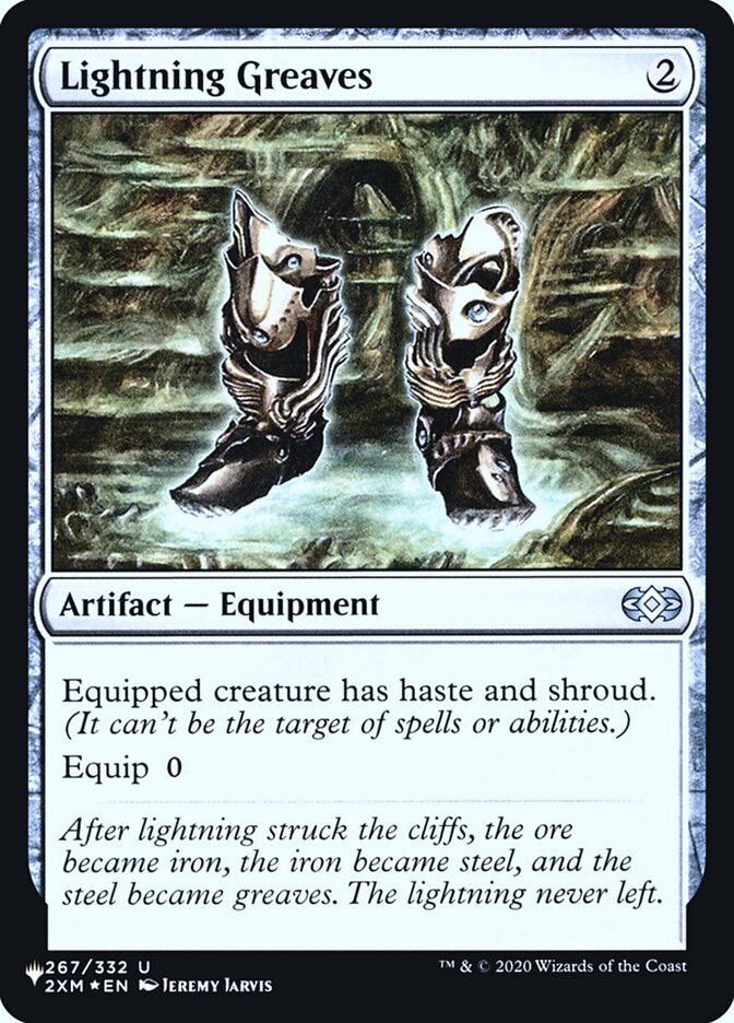 Lightning Greaves (2XM)