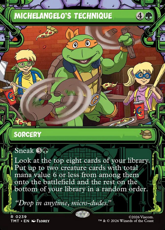 Michelangelo's Technique (Showcase)