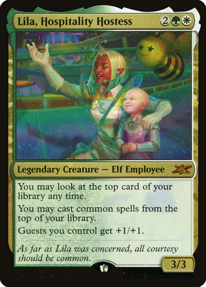Lila, Hospitality Hostess (Galaxy Foil)