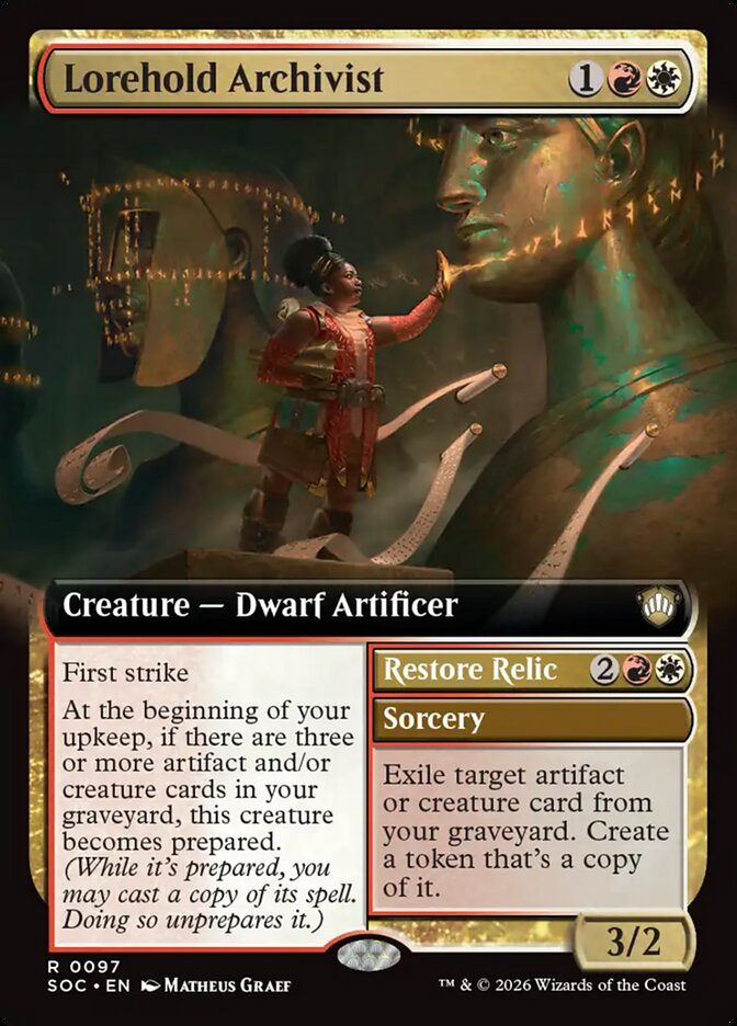 Lorehold Archivist (Extended Art)