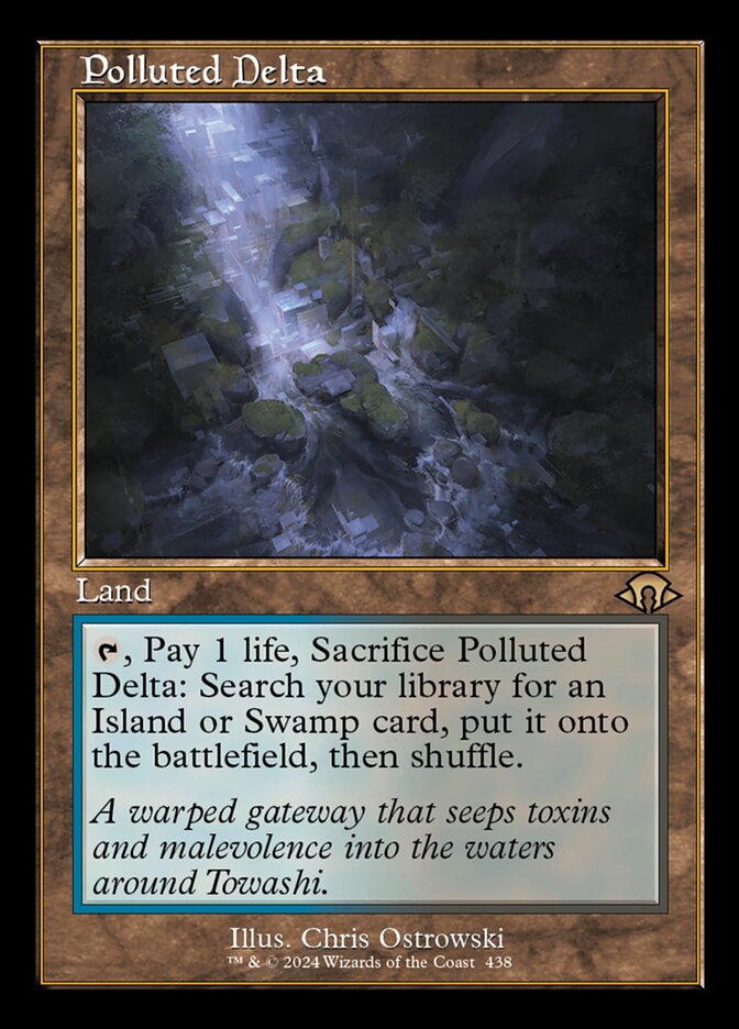 Polluted Delta (Retro Frame)