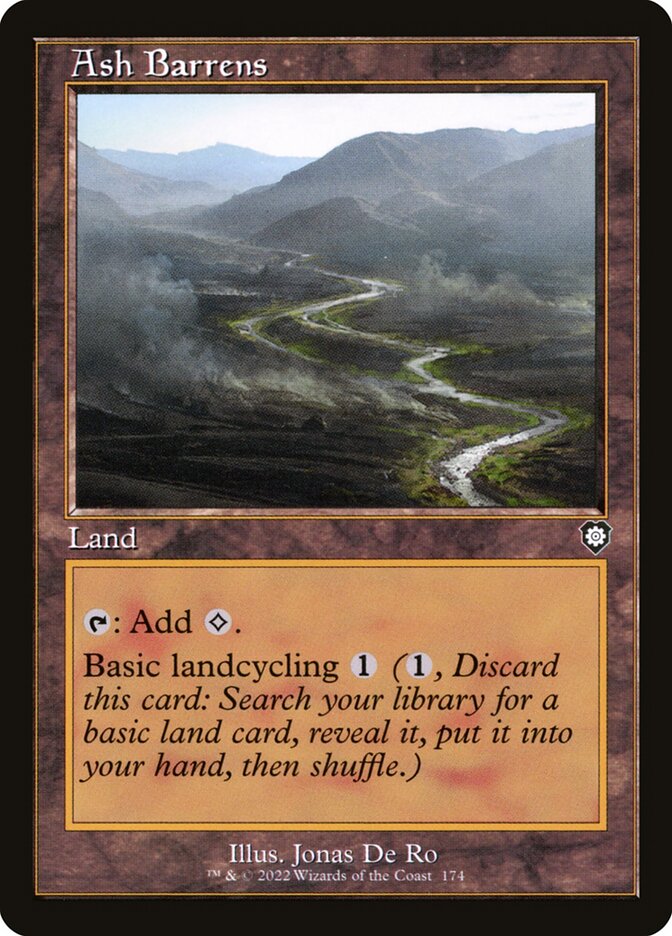 Ash Barrens (Retro Frame)