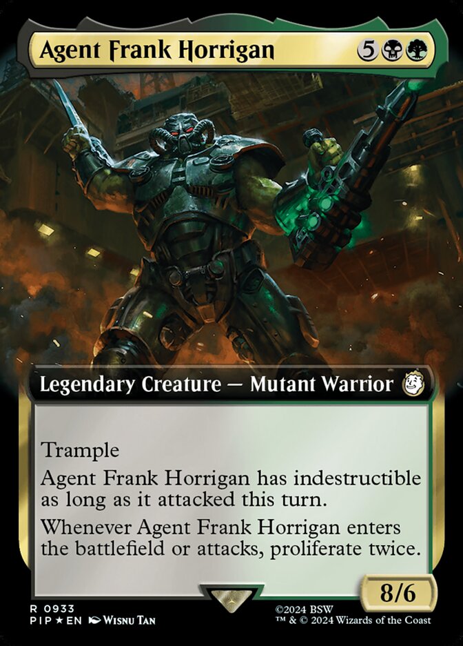 Agent Frank Horrigan (Extended Art) (Surge Foil)