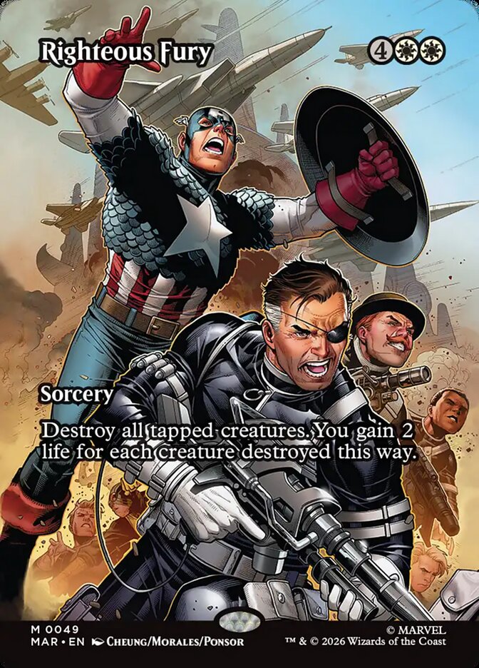 Righteous Fury (Borderless)