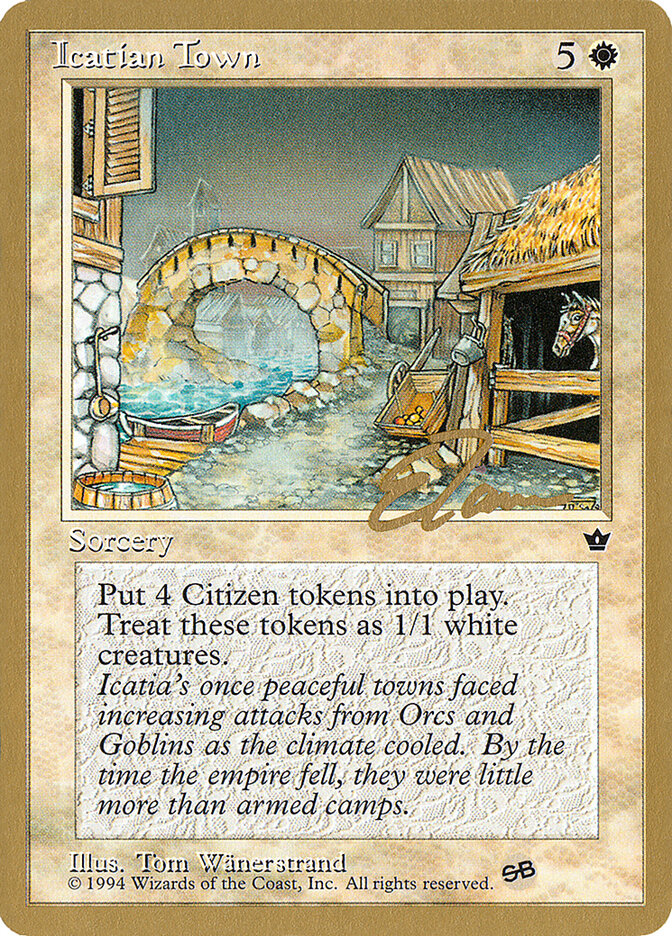 Icatian Town - 1996 Eric Tam (FEM) (SB)