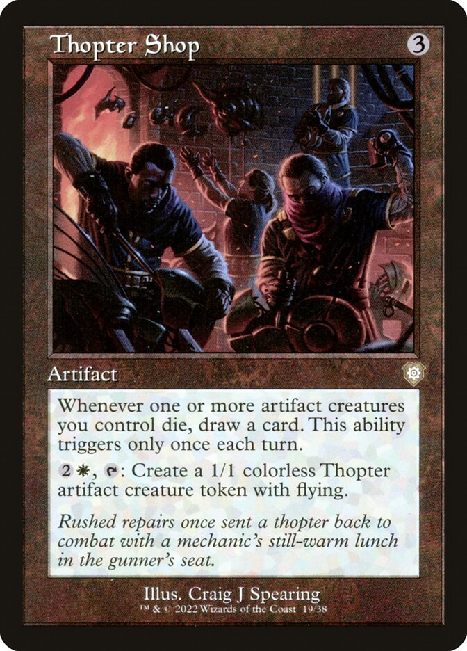 Thopter Shop (Retro Frame)