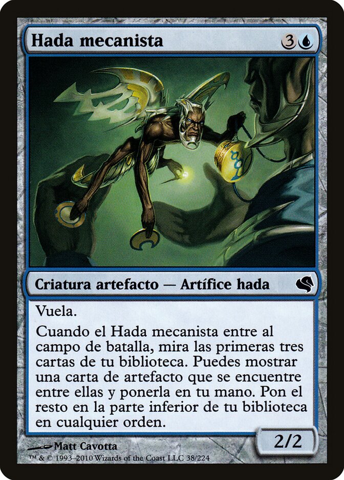 Faerie Mechanist (Spanish) - "Hada mecanista"