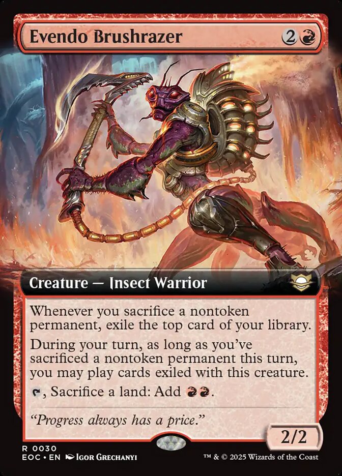 Evendo Brushrazer (Extended Art)