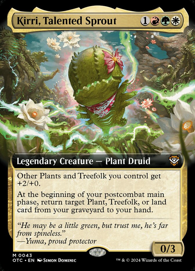 Kirri, Talented Sprout (Extended Art)