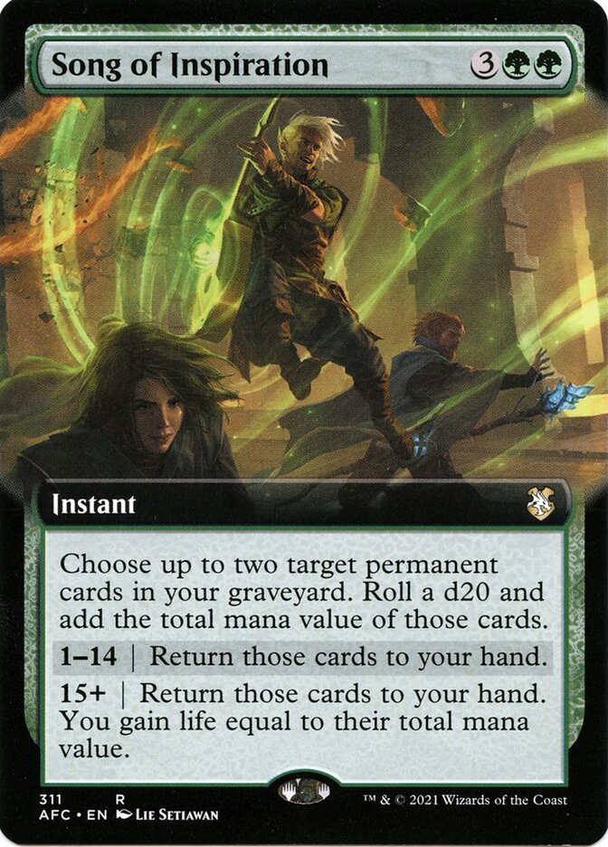 Song of Inspiration (Extended Art)