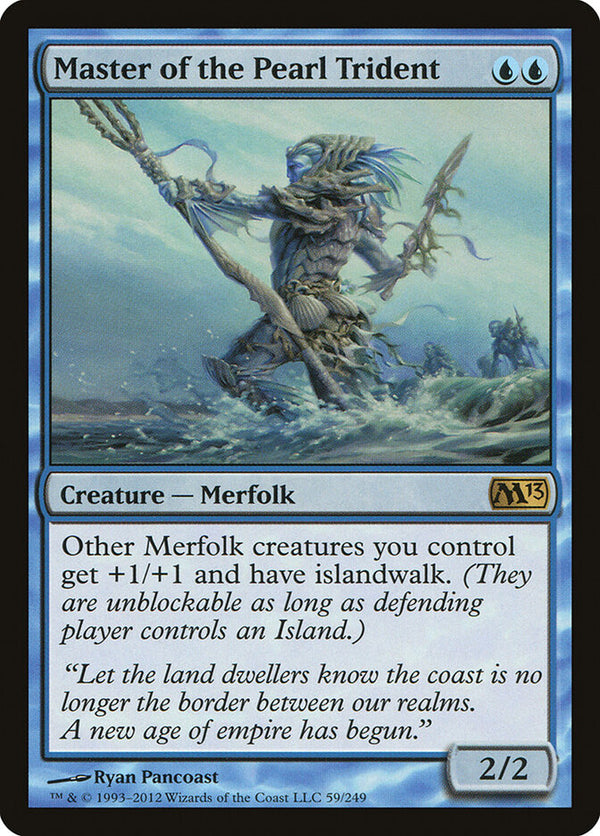 Master of the Pearl Trident (M13 59) - Magic: The Gathering
