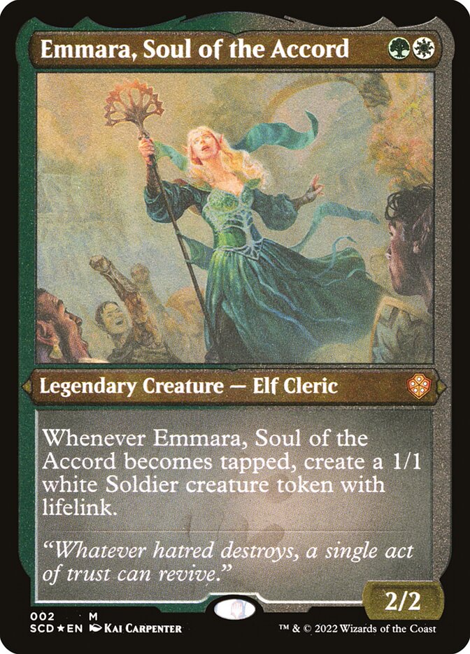 Emmara, Soul of the Accord (Foil Etched)
