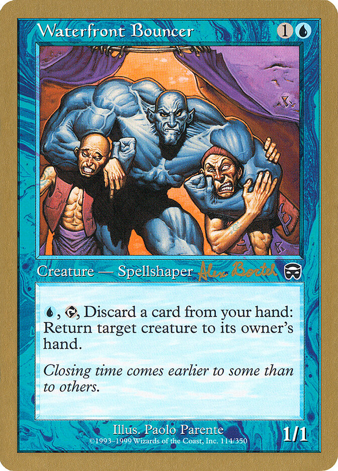 Waterfront Bouncer - 2001 Alex Borteh (MMQ)
