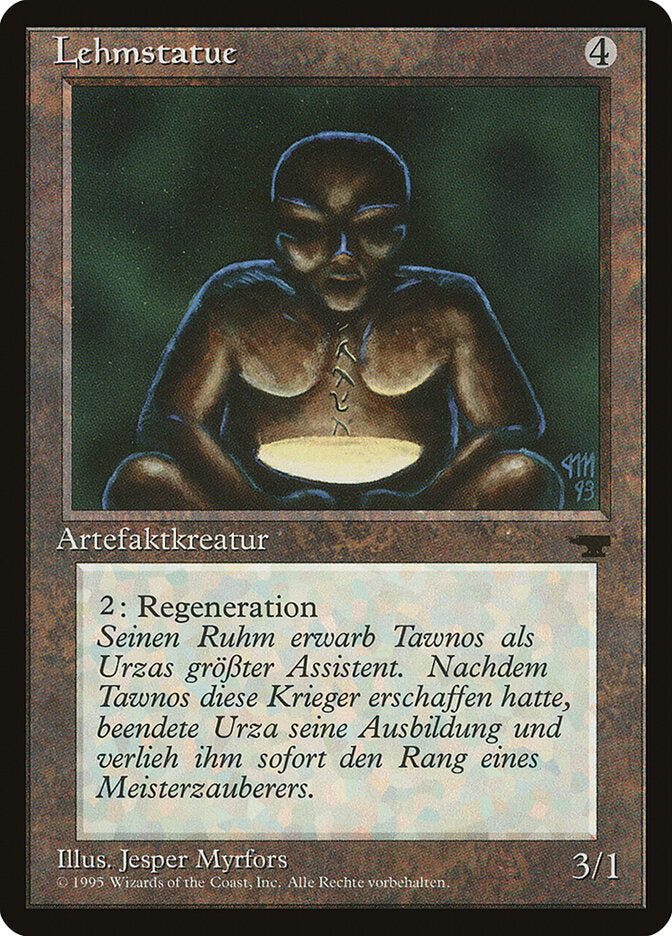 Clay Statue (German) - "Lehmstatue"